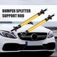 thumbnail image 2 of 1pair 75mm 2.95" Splitter Support Rods Adjustable Front Rear Bumper Lip Splitter Strut Rod Tie Support Bars Gold Tone, 2 of 6