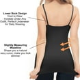 thumbnail image 5 of QRIC Women Seamless Compression Cami Top Ice-Silk Under Layering Camisole Slimming Tank Top With Adjustable Straps, 5 of 6
