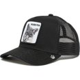 thumbnail image 1 of Gorra de béisbol Djur Solskydd Mesh Broderad Trucker Hat Plata Negro, 1 of 4