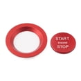 thumbnail image 4 of BFY Engine Start Push Button Switches Cover w/ Ring Trim Accessaries For Jaguar XJ XJR / XF XFR 2015-UP, for Range Rover 2013-UP, for Range Rover Evoque / Sport 2014-UP, 4 of 5