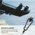 Universal Outboard Motor Water Flusher Cup Muffs Dual Water Feed for Boat