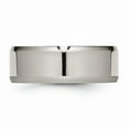 thumbnail image 4 of Titanium Beveled Edge 8mm Polished Band, 4 of 8