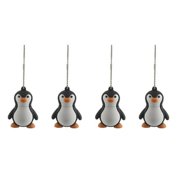 4X 16GB Memoria USB de Novedad de Pinguino del Tarjeta de Memoria y Negro