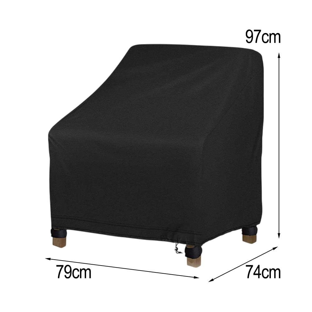 yaaqii Outdoor Furniture Chair Cover Garden Patio Waterproof And Dustproof Cover