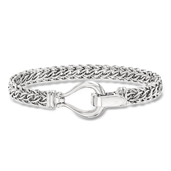 Ross-Simons Sterling Silver Cestina-Link Bracelet, Women's, Adult