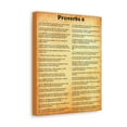 thumbnail image 2 of Scripture Walls Proverbs 6 Chapter Gold Bible Canvas Christian Wall Art Ready to Hang Unframed, 2 of 13