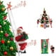 thumbnail image 1 of Escalera de escalada eléctrica Cuerda Muñeco de Papá Noel Estatuilla de Navidad Adorno Escalera de escalada de Papá Noel al árbol Ormromra WMZL-2259, 1 of 4