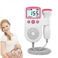 thumbnail image 1 of 3.0mhz Doppler Fetal Heart Rate Monitor Home Pregnancy Baby Fetal Sound Heart Rate Detector UEB, 1 of 5