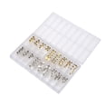 thumbnail image 3 of Watch Crown Parts Set Lot Replacement Assorted Gold & Silver Dome Flat Head, 3 of 12