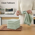 thumbnail image 3 of Beartech Microfiber Washcloths 12 Pack, Ultra Soft and Highly Absorbent Face Towel, Quick Dry Multipurpose Wash Clothes Fingertip Towels 12x12 Inch -Light Green, 3 of 11