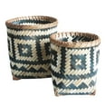 thumbnail image 1 of Laundry —Woven Design for Efficient Home Organization Versatile Use as Laundry Hamper Can Waste Paper and Quick- Under-Desk, 1 of 7