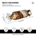 thumbnail image 3 of Salouo Cartoon Cheetah With Attitude Pattern Cute Bolster Pillow,Cylindrical Pillow Long Pillow for Bed Round Side Pillow for Knee/Leg/Neck ,- Length 24.4" x 9.8" Diameter, 3 of 8