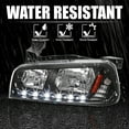 thumbnail image 6 of Spec-D Tuning Black LED Headlights Compatible with 2006-2010 Dodge Charger L+R Pair Head Light Lamp Assembly, 6 of 6