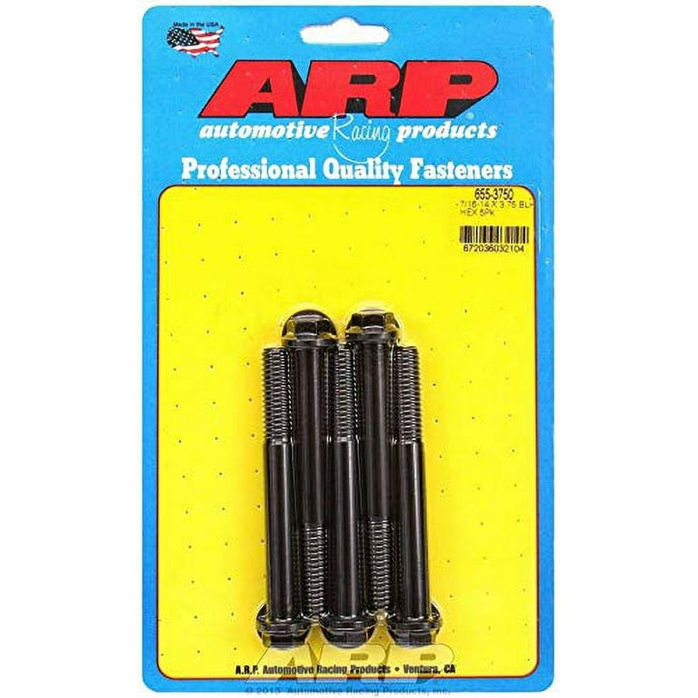 ARP Bolt Kit - 6pt (5) 7/16-14 x 3.750 ARP Bolt Kit - 6pt (5) 7/16-14 x 3.750