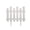 A 1Pcs, variant on HOARBOEG 1Pcs White Plastic Garden Fence Border Edging - 19.68*15.74in Decorative Landscape Edging with Ground Studs, Interlocking Flower Bed Border for Yard Lawn Garden Decoration