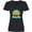 AB-Black, variant on Summer Enjoy the Sunshine Siesta Key Florida in Blue Women's V-Neck T-Shirt