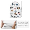 thumbnail image 2 of Susaid Cartoon Animals Print Winter Beanie for Men Women, Lined Beanie Soft Warm Knit Hat Ski Cuffed Cap, 2 of 6