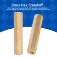 thumbnail image 3 of Motherboard Standoff, Motherboard Coupling Hex Nuts Brass Standoff, Screw And  Assortment Sets, 3 of 8