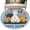 Blue, variant on Entryway Rug 2'x3', Easter Eggs Small Rug for Kitchen Bathroom Door Mat Indoor Entrance, Rabbit Spring Botanical Wildflowers Bunny Beige Non-Slip Area Rugs Floor Mats Carpet Front Door Rugs