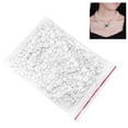 thumbnail image 4 of Pearl Beads, Spacer Beads 370pcs With Holes For Choker Jewelry Repairing Making For DIY Crafts Decoration, 4 of 8
