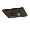 thumbnail image 2 of Meyda Tiffany 194880 Hyde Park "T" Mission 2 Light 21" Wide Flush Mount Square Ceiling, 2 of 7