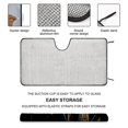 thumbnail image 2 of Fargo Parasol para Parabrisas Delantero Protector Plegable, Visera Solar para Auto Bloquea Rayos UV Mantiene tu Vehículo Fresco140cm*76cm, 2 of 6