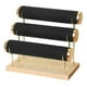 thumbnail image 3 of Expositor de pulseras de terciopelo único y exquisito, soporte decorativo para baratijas. negro, 3 of 6