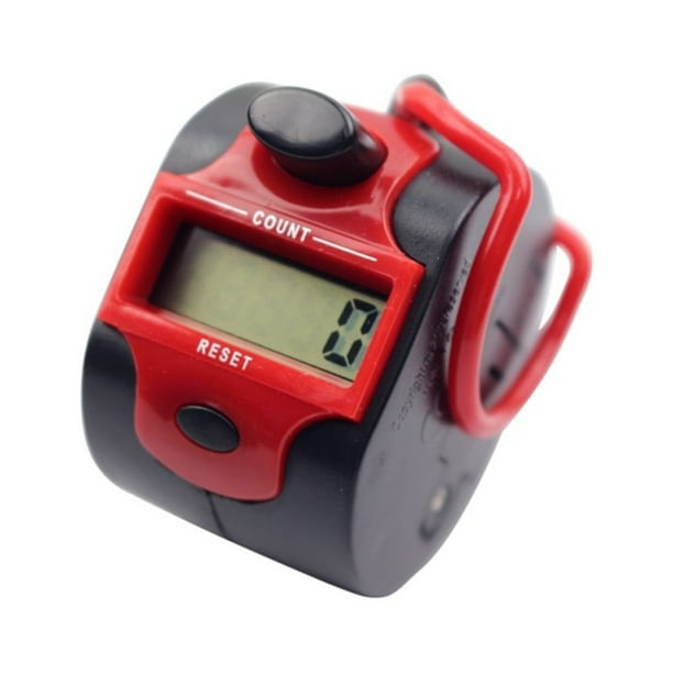 Contador Manual Seitruly 5 dígitos LCD Rojo