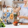 thumbnail image 3 of HELLHERO Watercolor Blue and White Chrysanthemum Flower Kitchen Blender Dust Covers for Kitchen Counter Handle for Kitchen with Waterproof, 3 of 6
