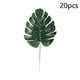 thumbnail image 2 of 20 hojas de monstera decorativas para el hogar, jardín, exterior, interior, hojas artificiales, decoración del hogar, accesorios fotográficos, 2 of 8