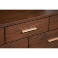 thumbnail image 3 of 60 Inch Wooden Dresser with 7 Drawers Brown, 3 of 4