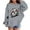 Grey-a, variant on 67 Hoodie Kids 6 7 Creams Graphic Long Sleeve Sweater Comfortable Novelty Outfits Christmas Six-Seven Funny Clothes for Girls Fall Winter