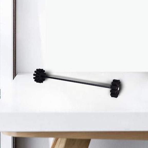 FOMIYES Black EVA Arrow Rack with Soft Sponge Head for Secure Arrow Storage and Safe Archery Practice