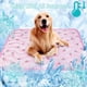 thumbnail image 5 of Alfombrilla de refrigeración para perros para perros, alfombrilla de refrigeración para mascotas, alfombrilla de refrigeración automática para mascotas de seda de hielo lavable para perros y, 5 of 5