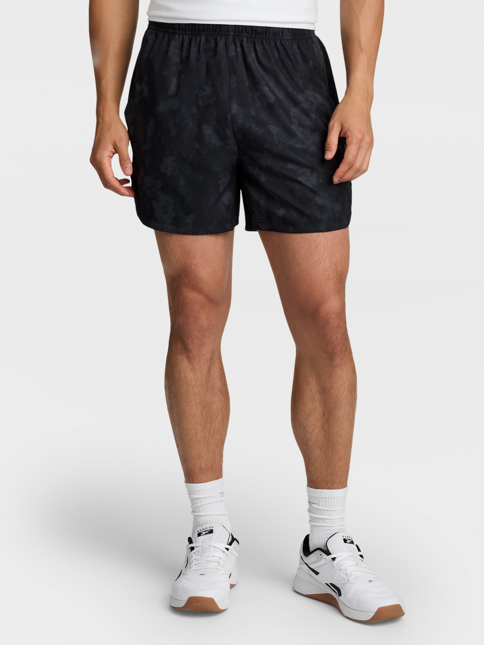 Reebok Men's and Big Men's Woven Shorts, 5" & 7" Inseams, Sizes XS-5XL