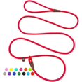 thumbnail image 1 of YIXIGGC Slip Lead Control Leash for Dogs No Pull, 13+ Colors Classic Dog Leash 6FT Pet Slip Leash, 1/4\u201d Rope Leash for Small Medium Animals DYF329-2213, 1 of 7