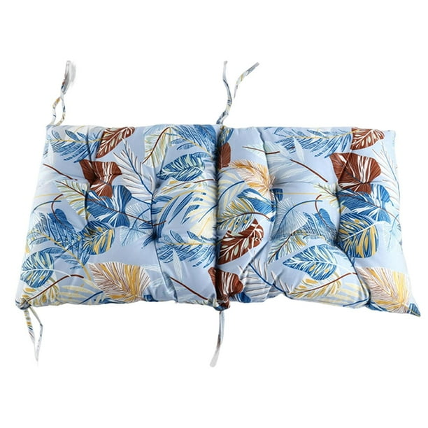 Cojín de respaldo para silla, cómodo cojín de respaldo para el hogar, patio y jardín. Azul claro