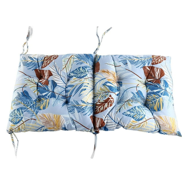 Cojín para silla, cómodo respaldo para patio, interior y exterior. Azul claro