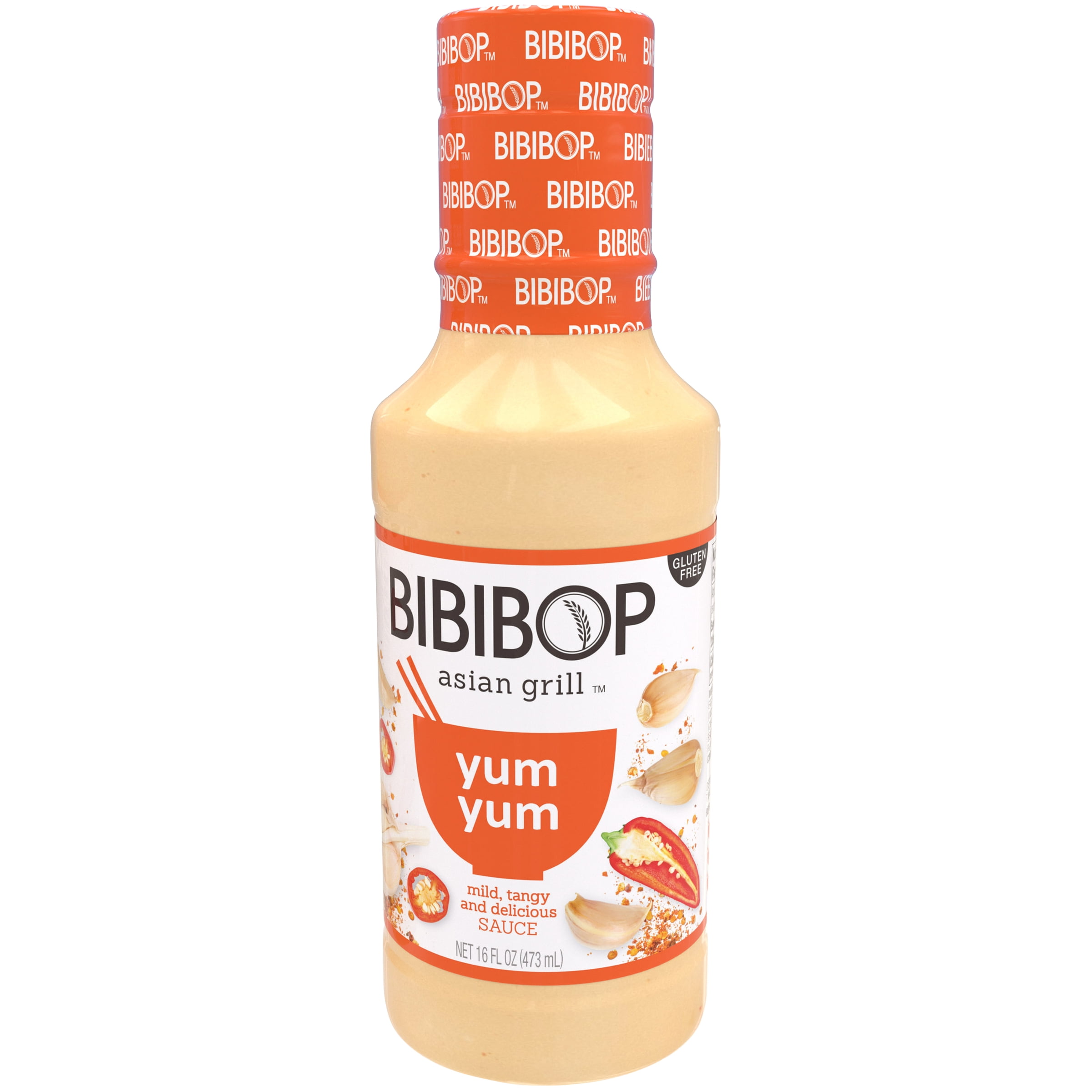(2 pack) Bibibop Asian Grill Yum Yum Sauce, 16 fl oz Bottle
