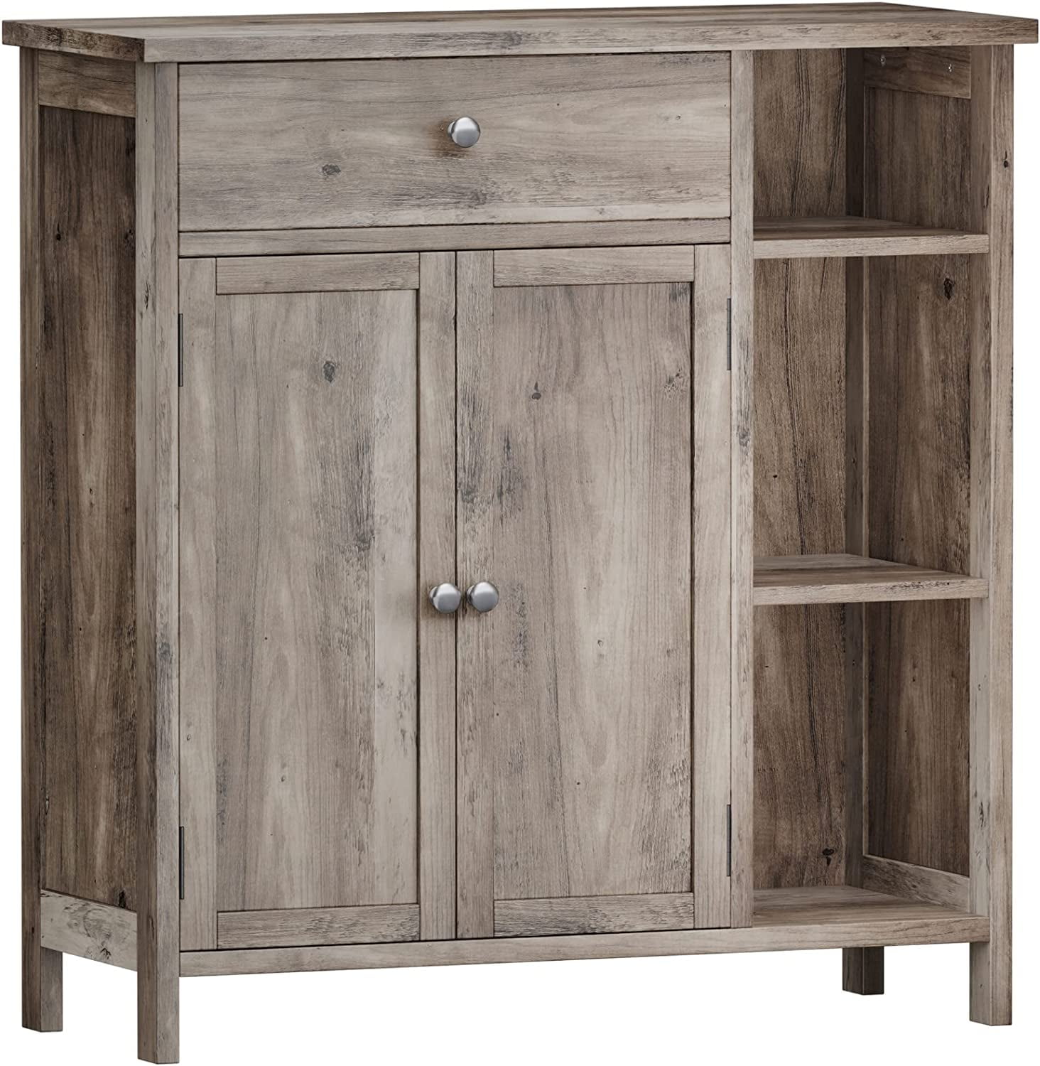 Bathroom FreeStanding with 2 Door, Floor Storage with