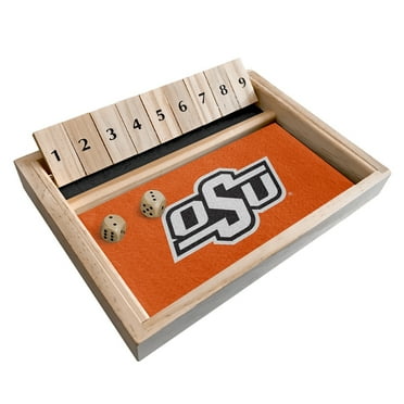 Oklahoma State Cowboys Shut The Box Table Top Game