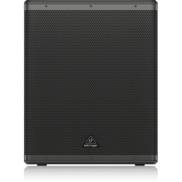 BEHRINGER DR18SUB Subwoofer PA activo de 2400 vatios y 18 "con crossover estéreo integrado Behringer DR18SUB