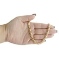 thumbnail image 7 of 10K Yellow Gold 6.75mm Solid Miami Cuban Link Chain Box Clasp Necklace 24 Inch, 7 of 7