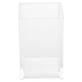 thumbnail image 2 of Estuche organizador de almacenamiento para brochas de maquillaje y lápices de uñas de acrílico transparente, 2 of 9