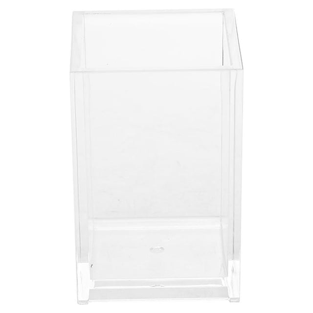 Soporte transparente para brochas de maquillaje, brocha de maquillaje acrílica transparente, soporte para brochas de maquillaje, construcción robusta