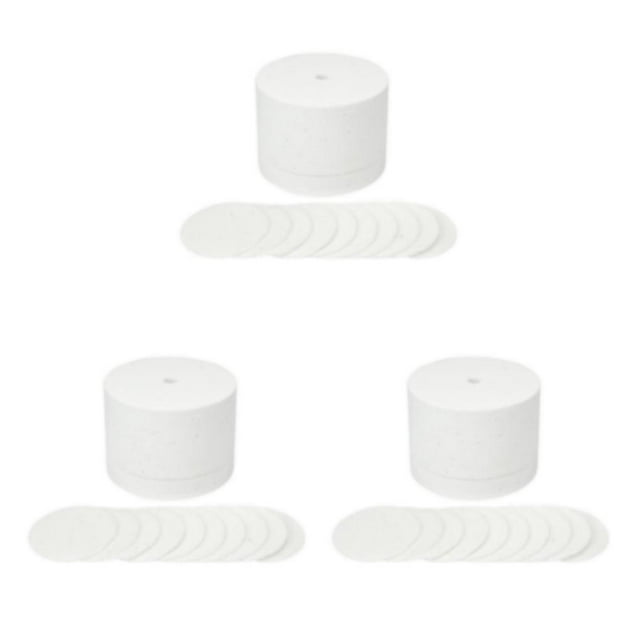 VONKY High Temperature Resistant Ceramic Microwave Kiln For Beginner Crafts Small Kiln With Lining Paper Type1 3Set