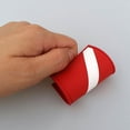 thumbnail image 4 of 1 Pieza de Buceo Bandera Insignia de Chaleco para Chaleco Chaqueta Sunnimix Parche de bandera de buceo rojo blanco 8 x 5 cm, 4 of 8