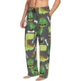 thumbnail image 2 of Disketp Cartoon Dinosaurs Men'S Pajama Pants - Ultra Soft Fleece Sleep And Lounge Pants (Size: S-Xxl), 2 of 9