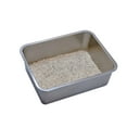 thumbnail image 6 of KUNWU SUS304 Stainless Steel Food Grade 6" Deep Extra Large Cat Litter Box Corrosion Resistant Durable Pan 23.5" x 15.5" x 6", 6 of 9