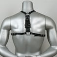 thumbnail image 2 of JOGGEIL Men's Leather Harness - for Nightclub Outfits - Fashionable - Shoulder Belt - Adjustable, 2 of 2